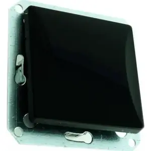 Switching stair switch Abex Perła black matte WP-5P for staircase lighting