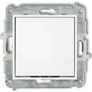 Single-pole Mini Switch Karlik MWP-1 white