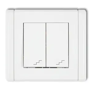 Pushbutton switch Karlik FWP-33 — single-button electrical control, panel mount