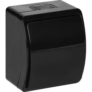 Switch ORNO OR-OE-7100/B single-pole surface-mounted AQUATIC IP44 black