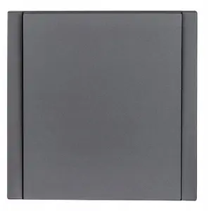 VCX single rocker switch WESA CC TR 01 grey — 1-gang wall-mounted switch