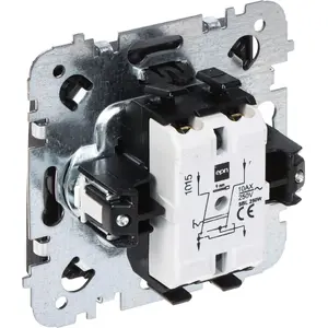 Switch (cross) ELEKTROPLAST SANTRA/4115-19/EPN 250V 10A — cross switch for electrical installations