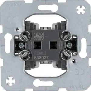 Sienas vāciņš/slēdža plāksne berker 533037 — metāla, 71×71 mm, iepakojumā 10 gab.
