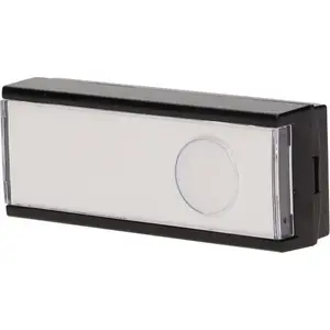 Durvju zvana pogas slēdzis ORNO OR-DB-QS-112PD — bateriju darbināms CR2032, IP44, Calypso sērija