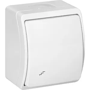 Switch ORNO OR-OE-7102/W stair switch surface-mounted AQUATIC IP44 white