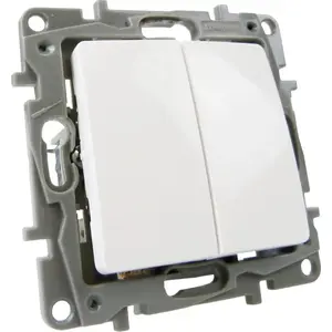 Double staircase switch Legrand Niloe 764502 10 A for lighting circuits