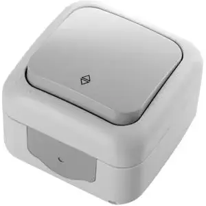 Switch VIKO Palmiye stair switch IP54 gray model 90555504