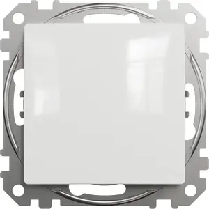Schneider Electric Sedna Design 1‑pole Push Button, white