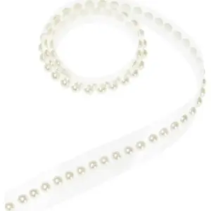 BREWIS Perełki na rolce białe — BREWIS decorative pearl trim on roll, white