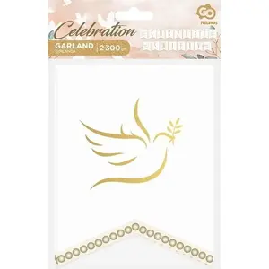 Garland flags GoDan Girlanda Chrzest Święty 13.5×17.5 cm