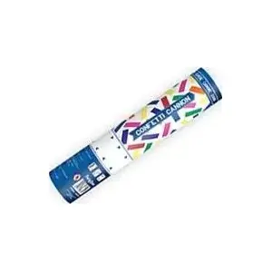 Confetti Popper PartyDeco PARX1936 — 20 cm, colored stripe confetti, handheld