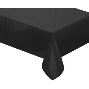 Tablecloth foil GoDan matte black 137x183 cm