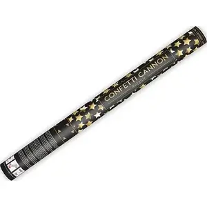 Confetti Cannon PartyDeco PARX1102 — 60 cm, gold star confetti, handheld