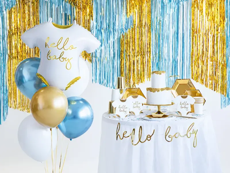 PartyDeco svētku aizkars zelta 0,9x2,5 m Photo 6