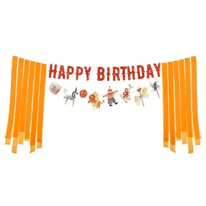 Bunting banner Michelin PartyDeco GRL122, paper multicolour, length 2750 mm