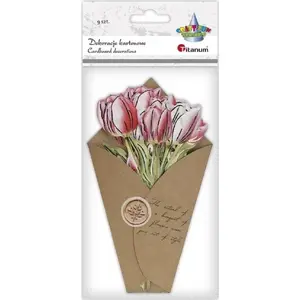 Cardboard Flower Letter Decorations LearnHow Flower Letter tulipany set of 9