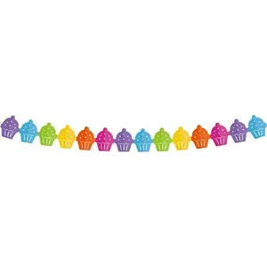 Garland GoDan Girlanda Babeczki 360 cm — decorative hanging garland, 1 piece, universal