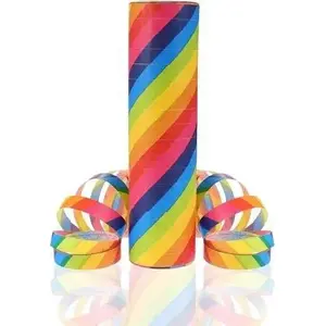 Ribbon streamer GoDan Serpentyna Wirujące kolory 4 m – 1 piece universal