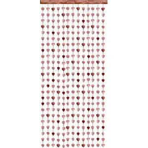 Штора-панель GoDan Kurtyna Serca розовое золото 100x245 см