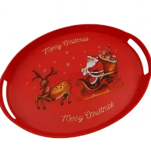 Katex festive serving tray set — set of 2 trays (model 163383)