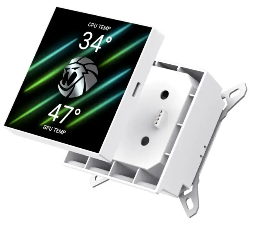GameMax Glacier 360 LCD WH GLACIER 360 WH Photo 9