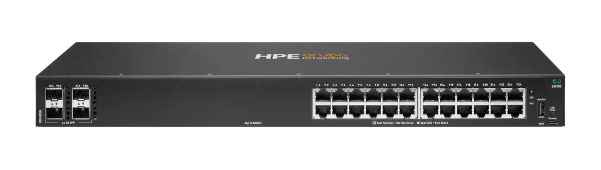 HP Enterprise Aruba Networking CX 6000