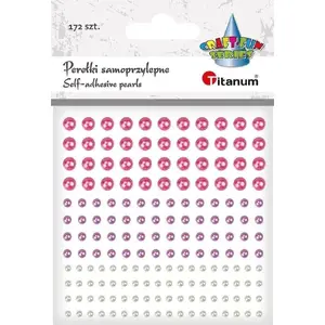 Self-adhesive Round Pearls DP Craft mix — 172 pieces