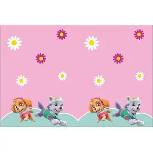 Tablecloth Procos birthday Paw Patrol Skye and Everest 120 x 180 cm single universal