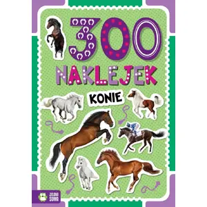 Набор наклеек Zielona Sowa 300 шт. Лошади 97767 — декоративные наклейки с изображением лошадей