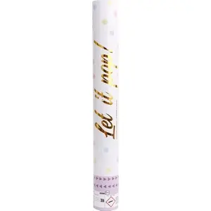 Confetti cannon AMSCAN Armatka 40 cm paper multicolor pastel round — model 9916473