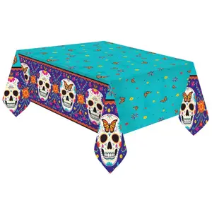 Disposable paper tablecloth GoDan Amscan 9911659 — pack of 6, single-use paper