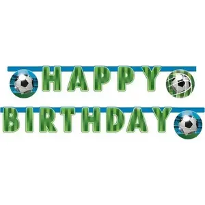 Гирлянда GoDan 'Soccer Fans - Happy Birthday' — праздничный баннер для дня рождения