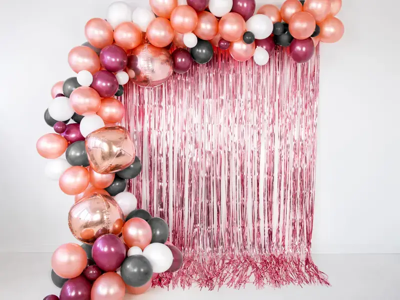 PartyDeco CRT-019R party curtains 900×2500 mm Photo 3