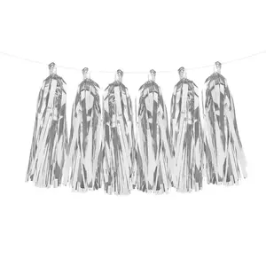 Гирлянда PartyDeco TG1-018M-KARTON, серебристая, 1,5 м, упаковка 50 шт.