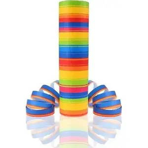 Streamer ribbon GoDan Serpentyna tęczowe paski 4 m — single universal piece
