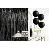 PartyDeco svētku aizkars melns 90x250 cm Photo 2