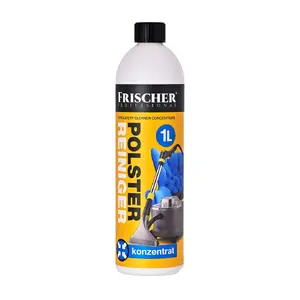 Cleaning fluid FRISCHER for upholstery and washing vacuum cleaners, 1 L atomizer bottle