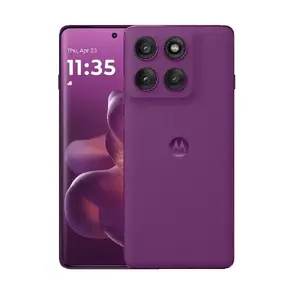 Смартфон Motorola Moto Edge 60 Pro 5G Dual‑SIM, 8 ГБ RAM, 256 ГБ хранилища, Pantone Sparkling Grape