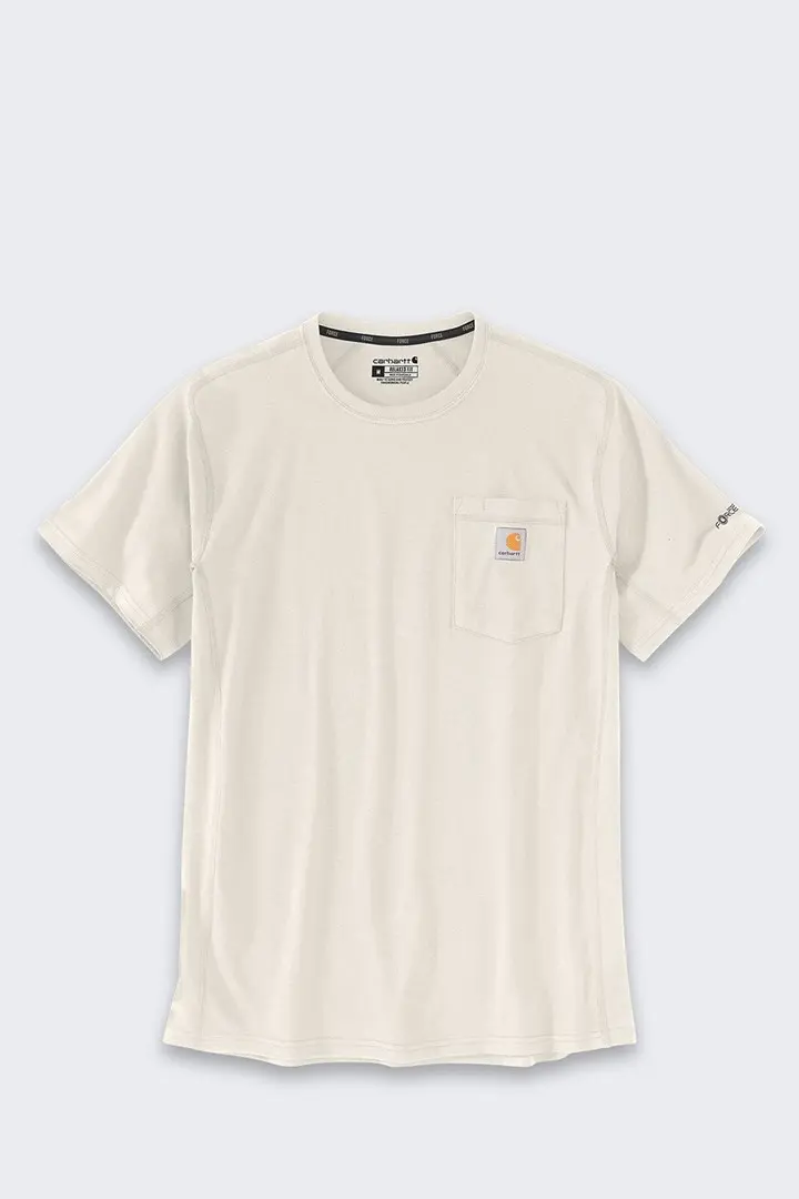 T-krekls Carhartt Force Mid Pocket Malt