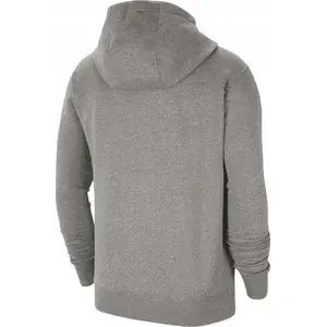 Hūdijs NIKE Park 20 Fleece Full-Zip CW6891 063 — bērnu fleeces hūdijs ar rāvējslēdzēju, gaiši pelēks, izmērs XS (122–128 cm)