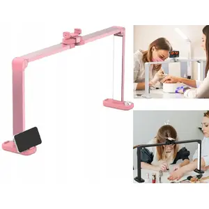 Galda LED lampa MichaelMarinelli N240 40W bezēnu kosmētiskajiem procedūrām rozā