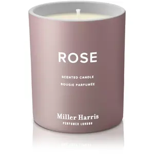 Scented Candle Miller Harris Rose 220 g – scented candle with rose fragrance, 220g