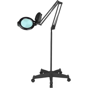 Настольная лампа-лупа Activeshop Lupa LED Glow Moonlight 8013/6" чёрная со штативом