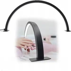 Galda LED lampa MichaelMarinelli SB9004 50W bezēnu kosmētiskai lietošanai procedūrām, melna