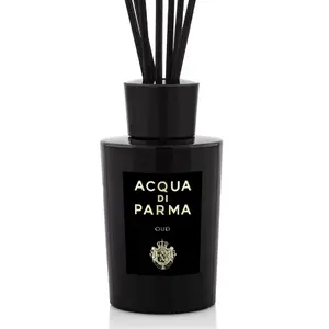 Reed Aroma Diffuser Acqua Di Parma Oud Aroma Diffuser 180 ml — Black, Oud fragrance with Orange, Bergamot top notes