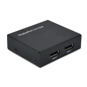 Video splitter Triton Secomp 14.99.3590 — DisplayPort input to 2x DisplayPort outputs, up to 3840×2160, 5V DC