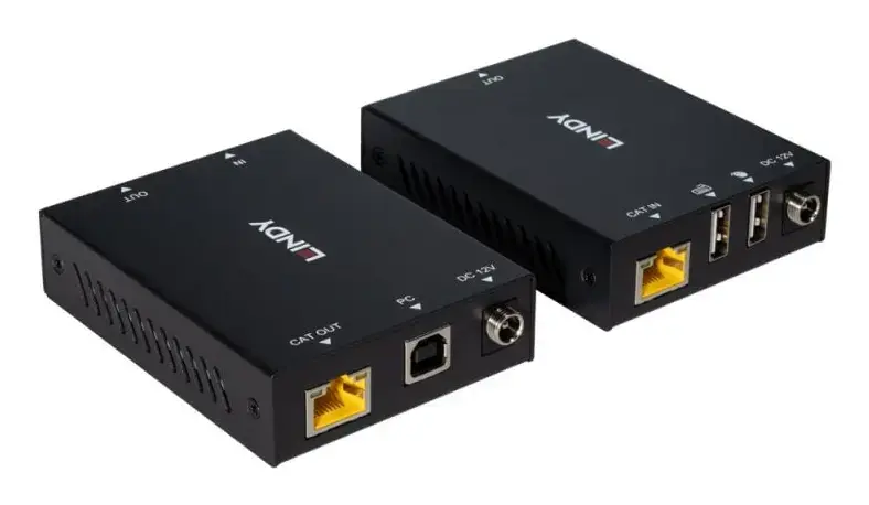 KVM-удлинитель Lindy 39350 — HDMI передатчик и приёмник Photo 4
