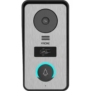Video door station ORNO VDP-67KV Full HD RFID single-family audio/video cassette for expansion