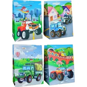 Gift bag w&k JYWK132 L — paper gift bag, size L, pack of 20