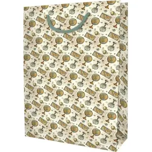 Gift bag DaVinci Globusy medium — decorative paper gift bag, medium size